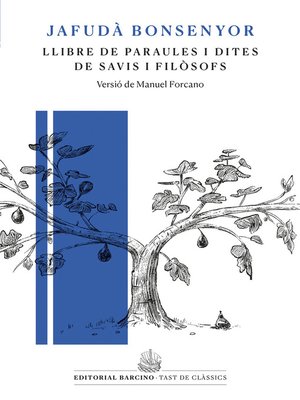 cover image of Llibre de paraules i dites de savis i filòsofs